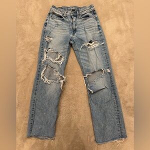 American Eagle Outfitters Light Blue Denim Jeans